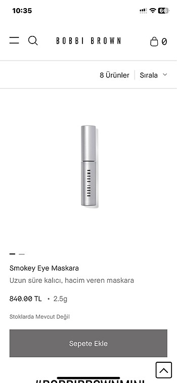 Bobbi Brown Smokey Eye Maskara