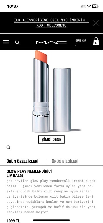 Mac GLOW PLAY NEMLENDiRiCi LIP BALM
