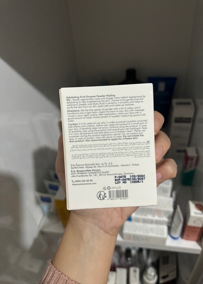 Azelaik Asit ve Malik Asit Enzim Toz Temizleyici 55 Gr - Görsel 5