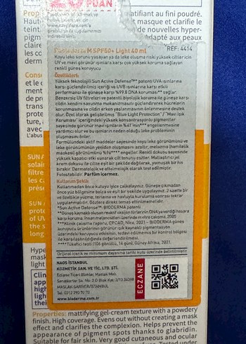 Bioderma Photoderm M SPF50 Krem - Görsel 3