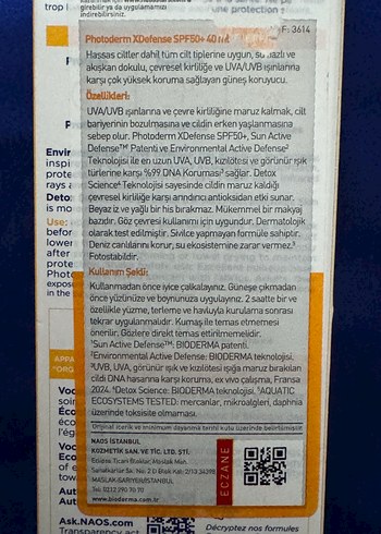 Bioderma Photoderm XDefense SPF 50+ Güneş Koruyucu - Görsel 3