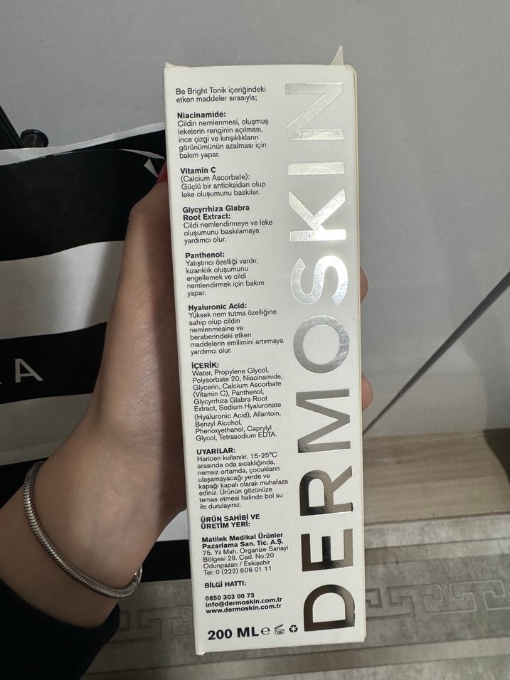 Dermoskin Aydınlatıcı Tonik 200 ml - Görsel 3