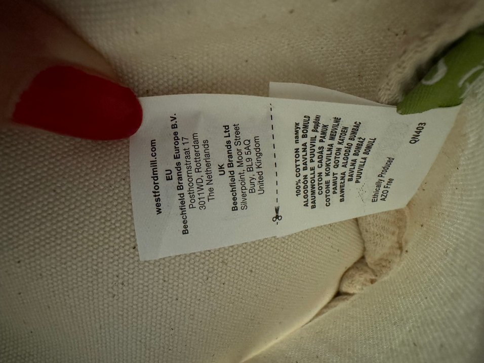 Pamuklu Fermuarlı Kadın Makyaj Çantası - Görsel 3