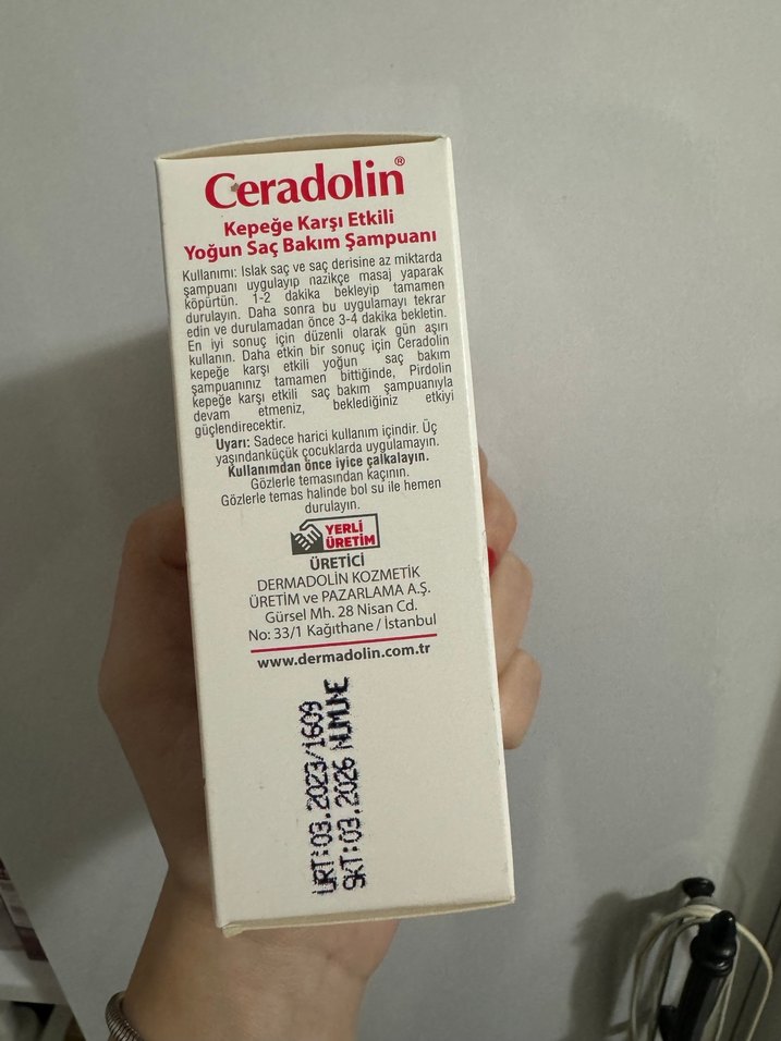 Ceradolin Kepeğe Karşı Şampuan - Görsel 2