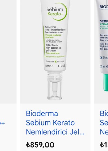 Bioderma Sebium Kerato Nemlendirici Jel Krem 30 ml - Görsel 7