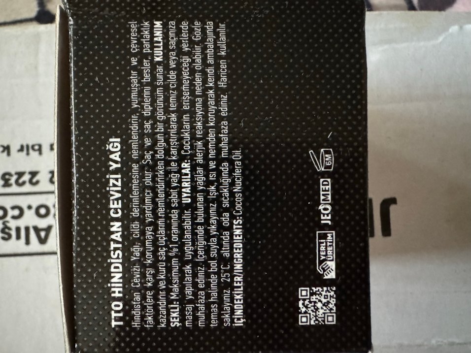 TTO Termal Hindistan Cevizi Yağı Saç Kremi 50g - Görsel 4