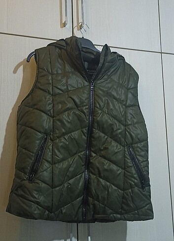 42 Beden yeşil Renk Yelek mont