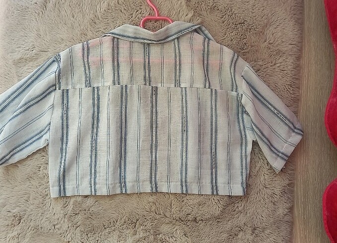 Zara crop gömlek