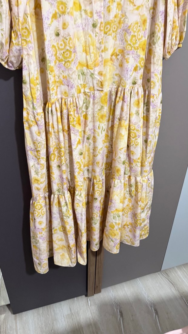 Sarı Renkli Bohem Uzun Elbise puane - Görsel 3