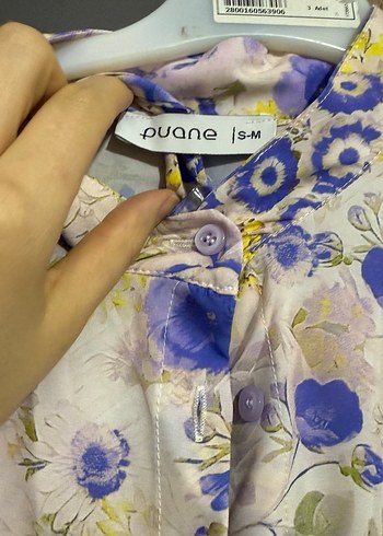 Uzun Kol Bohem Çiçekli Elbise - Görsel 5