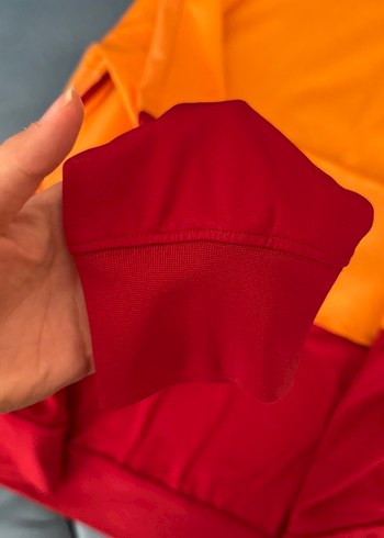 Nike Galatasaray Kırmızı Turuncu Fermuarlı Ceket - Görsel 6