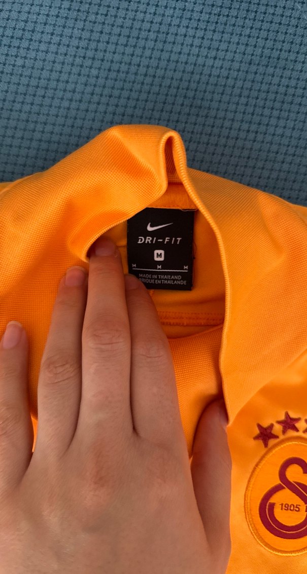 Nike Galatasaray Kırmızı Turuncu Fermuarlı Ceket - Görsel 4