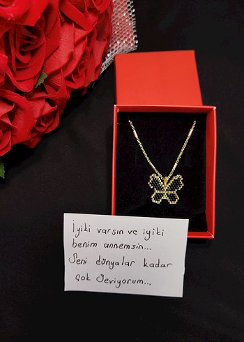 Miyuki kelebek kolye - Görsel 2