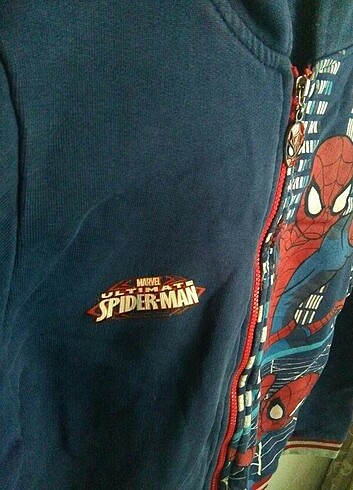 9 Yaş Beden lacivert Renk Marvel Spider Man sweatshirt 