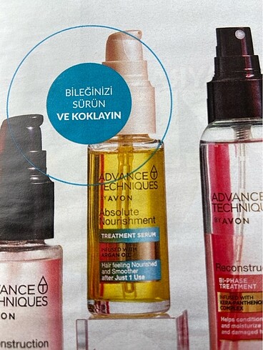 Avon Argan yağı içeren saç serumu