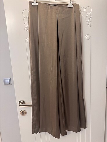 Zara saten pantolon