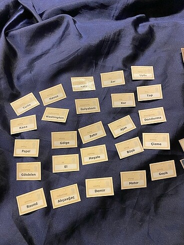  Beden Renk CODENAMES KUTU KART OYUNU PNP