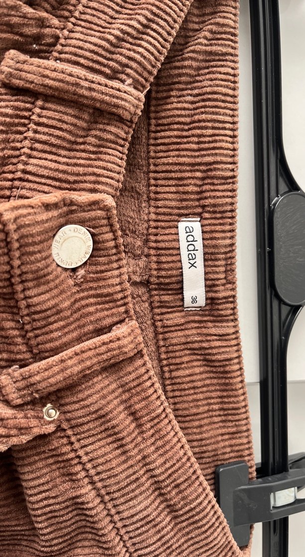 Kahverengi Kadife Pantolon - Görsel 2