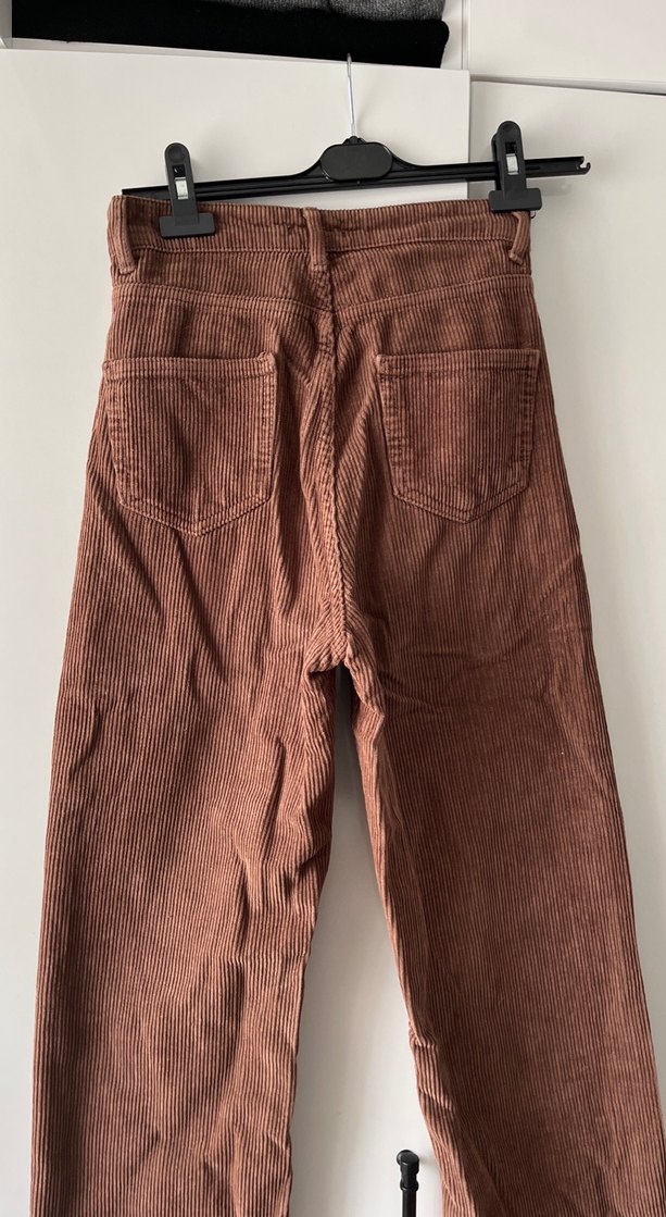 Kahverengi Kadife Pantolon - Görsel 3