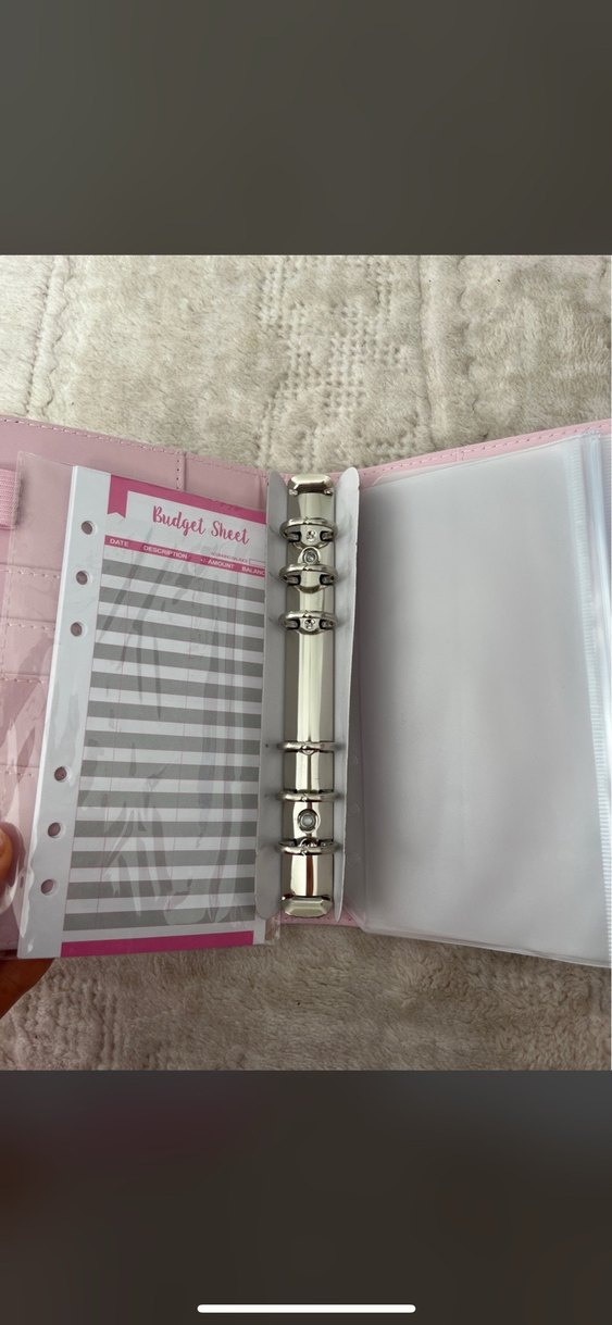 Pembe bütçe düzenleyici ajanda - Görsel 4