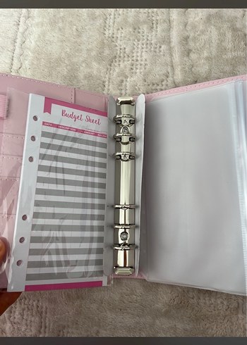 Pembe bütçe planlayıcı ajanda - Görsel 3