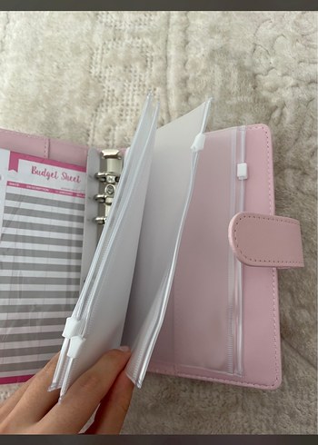 Pembe bütçe planlayıcı ajanda - Görsel 4