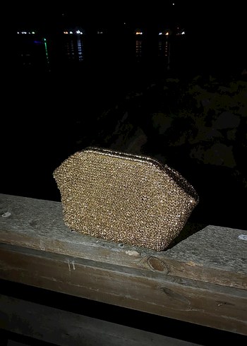 Diğer Gold örgü portföy çanta