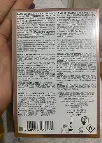 Lancôme La Vie Est Belle Kadın Parfümü 75 ml - Görsel 2