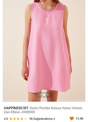 Pembe elbise 