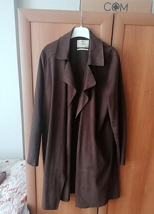 Bershka nubuk trenckot
