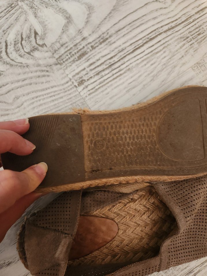 Bej Kadın Dolgu Topuklu Espadril - Görsel 5