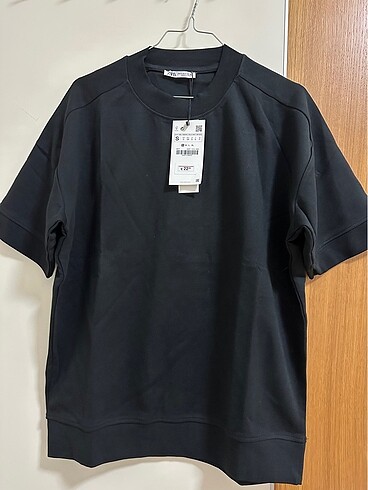 xl Beden siyah Renk Zara Oversize Siyah Tişört