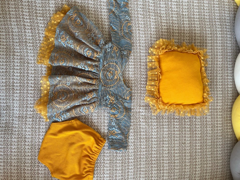 Gri Bebek çekimi newbornprops - Görsel 2