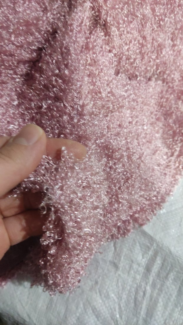 Parlak Pembe sakallı kürk - Görsel 5