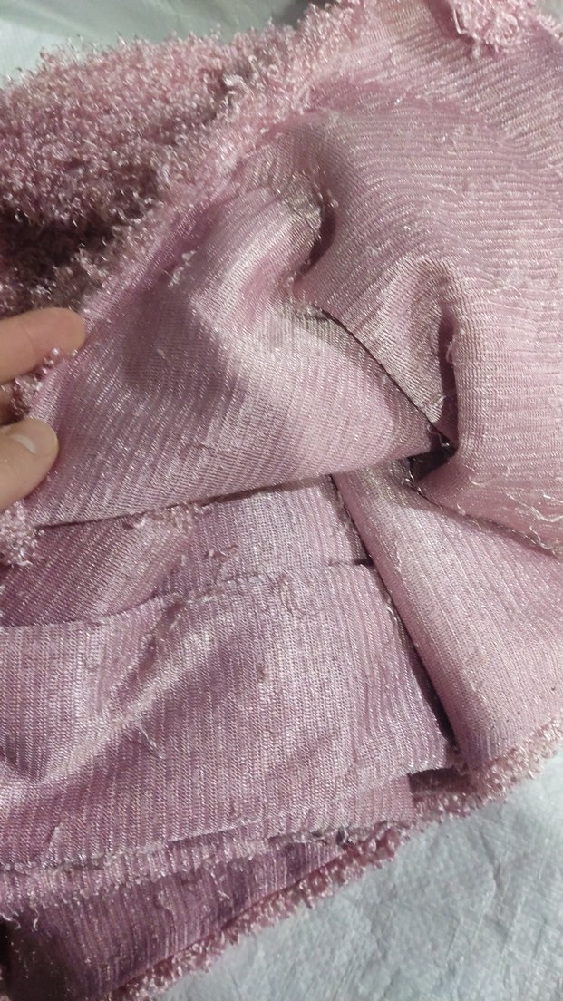 Parlak Pembe sakallı kürk - Görsel 2