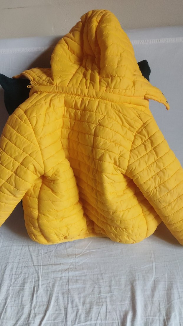 Sarı 2 yaş çocuk montu - Görsel 2