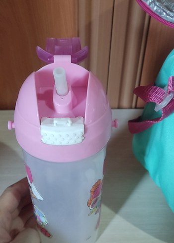 Unicorn Desenli Çocuk Beslenme Çantası ve LoL lü suluk - Görsel 6