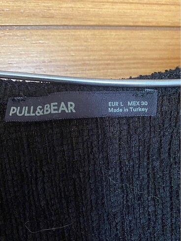 l Beden siyah Renk Pull and bear elbise