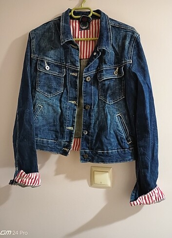 Kot ceket. Beden 40. Çok iyi durumda. - Görsel 5