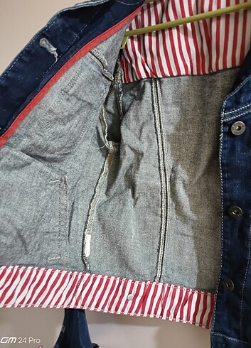 Kot ceket. Beden 40. Çok iyi durumda. - Görsel 6