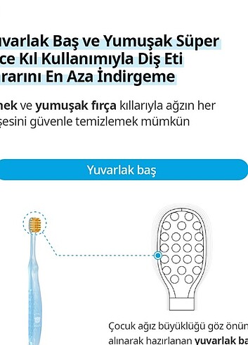 Atomy çocuk diş fırçası 2 adet - Görsel 8