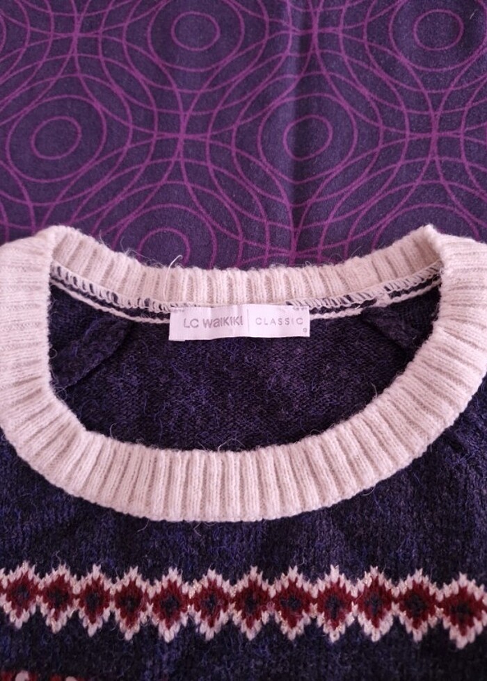 Lcw kazak (s beden yazıyor ama M-L da olur) - Görsel 3