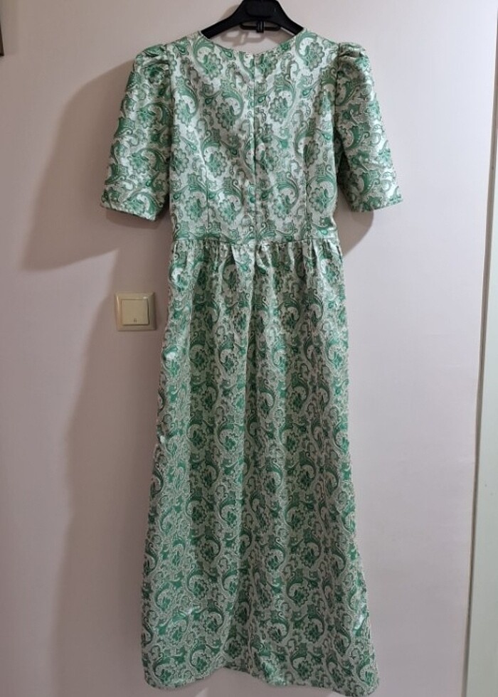 Elbise ozel dikim. Beden 40. Kumaş harika.   - Görsel 2