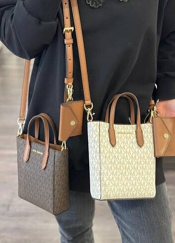 Michael Kors Vincent Logolu Saffiano. Orijinal - Görsel 10