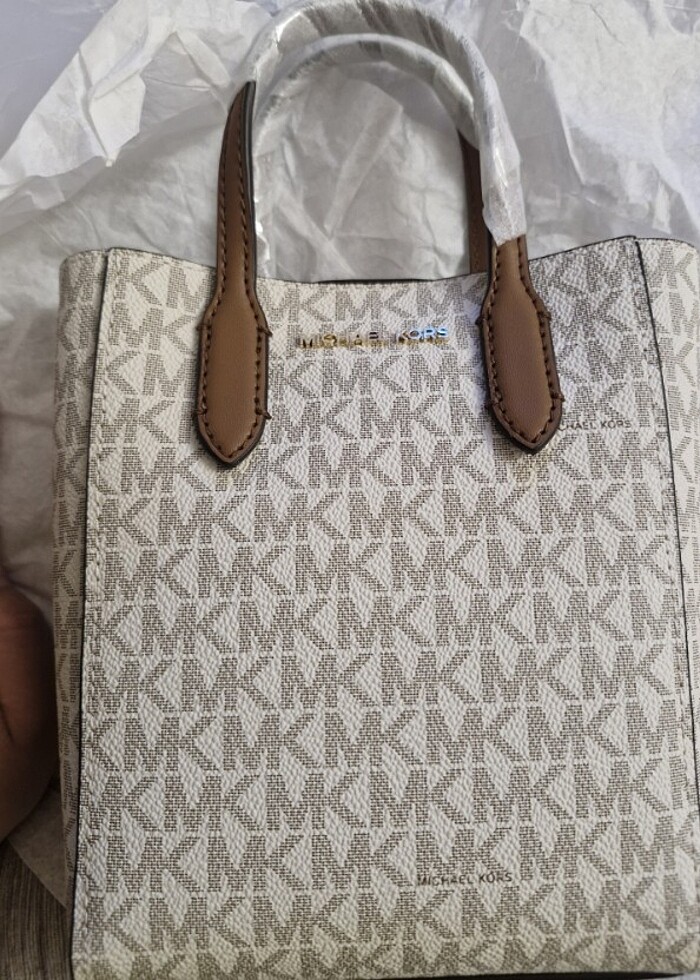 Michael Kors Vincent Logolu Saffiano. Orijinal - Görsel 3