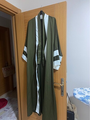 diğer Beden yeşil Renk Kadın Abaya