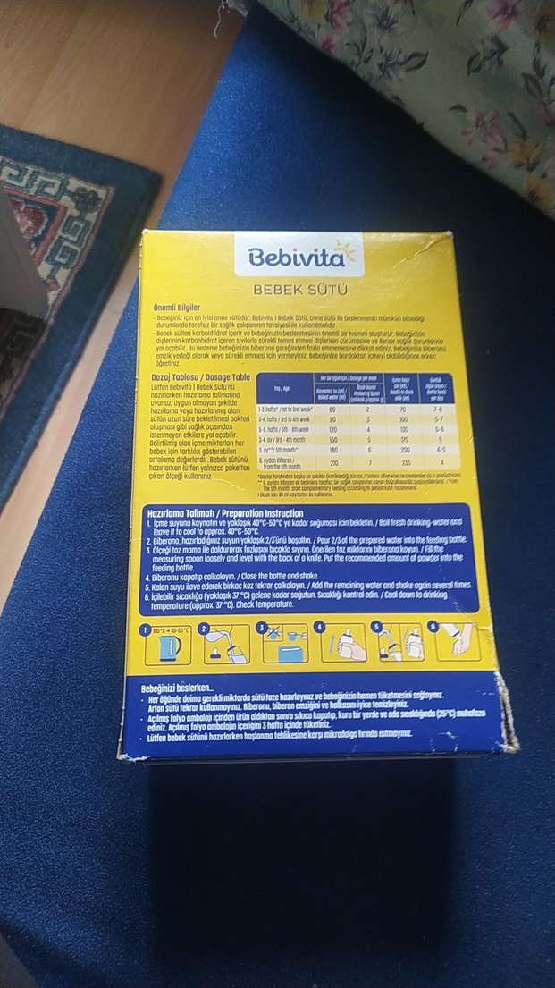 Bebivita Bebek Sütü 400g Sarı Paket - Görsel 3