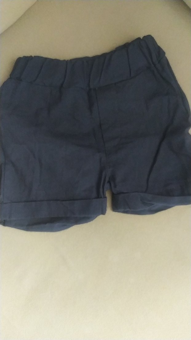 Mavi Erkek Bebek Kısa Kollu Takım - Görsel 3