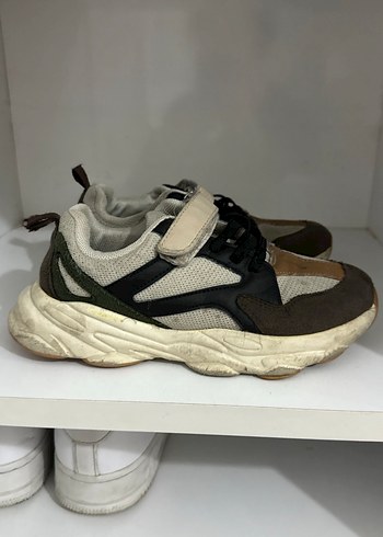 Vicco Erkek Çocuk Kahverengi Yılan Desenli Spor Ayakkabı