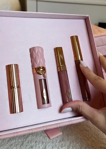 Beden Renk Pastel Pembe Makyaj Kutusu Organizer